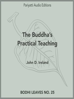 cover image of The Buddha's Practical Teaching
